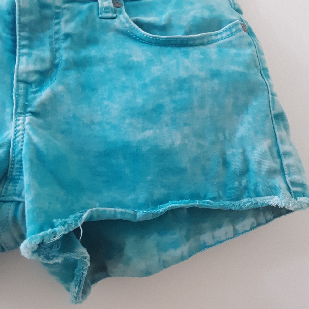 ☀Blue Mini Shorts - Picture 9 of 16